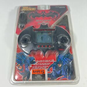 Rare Batman Tiger Electronics Lcd Handheld Joystick Games Batman & Robin 1997